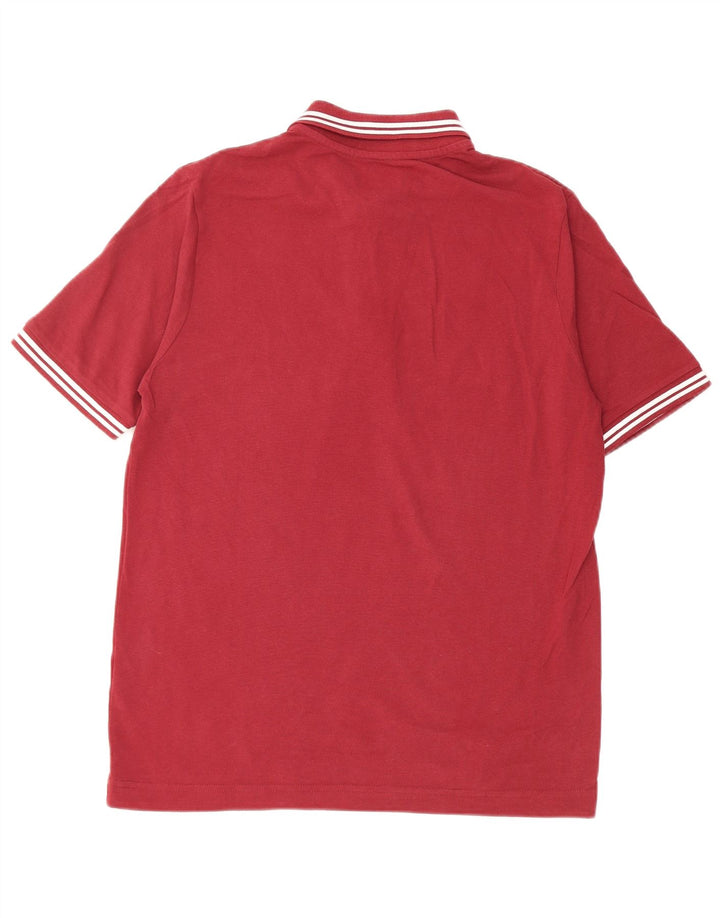 KAPPA Mens Polo Shirt Medium Maroon
