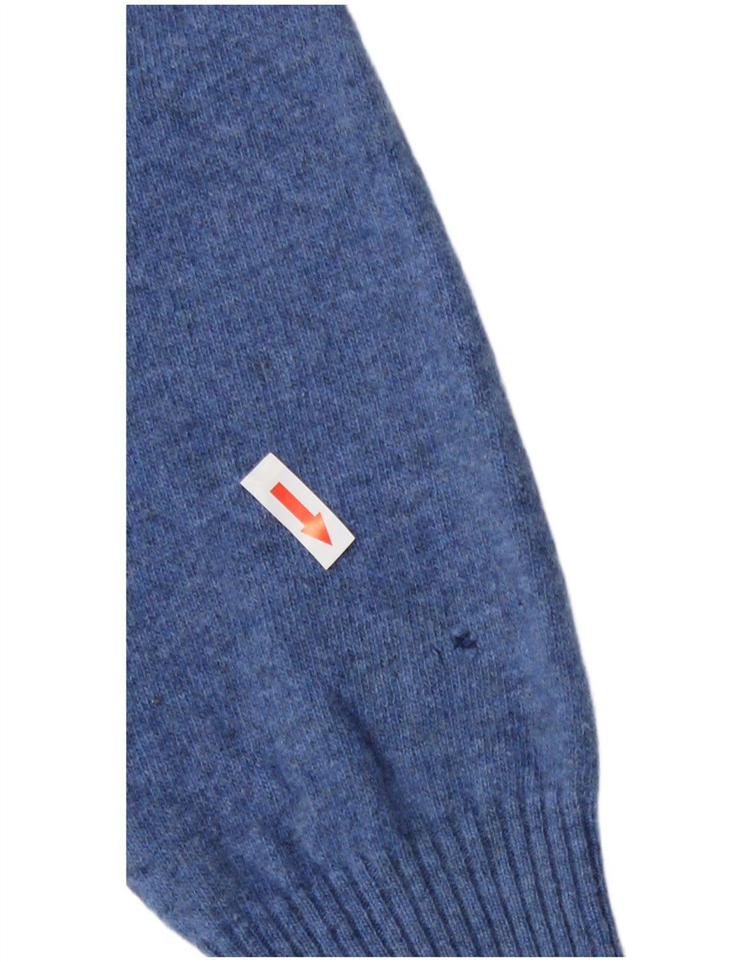 Zara Herren-Pullover mit Rundhalsausschnitt, Größe L, Blau