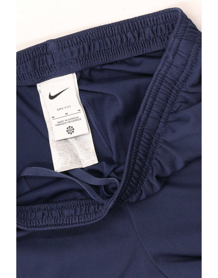 Nike Herren Dri Fit Trainingshose Mittelgroßes marineblaues Farbblock-Polyester