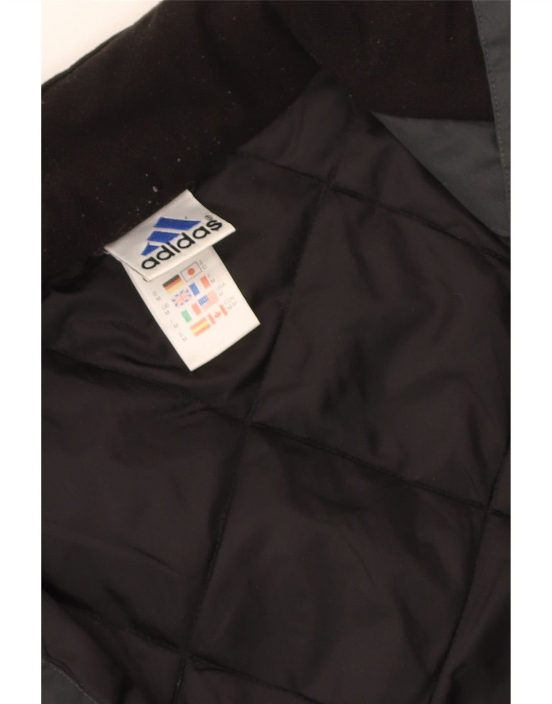 Adidas Herren Poloshirt UK 38 Mittelgraues Polyamid