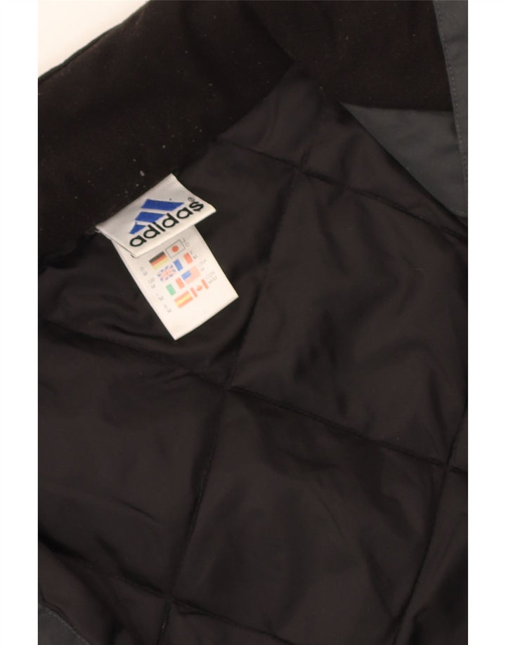 Adidas Herren Poloshirt UK 38 Mittelgraues Polyamid