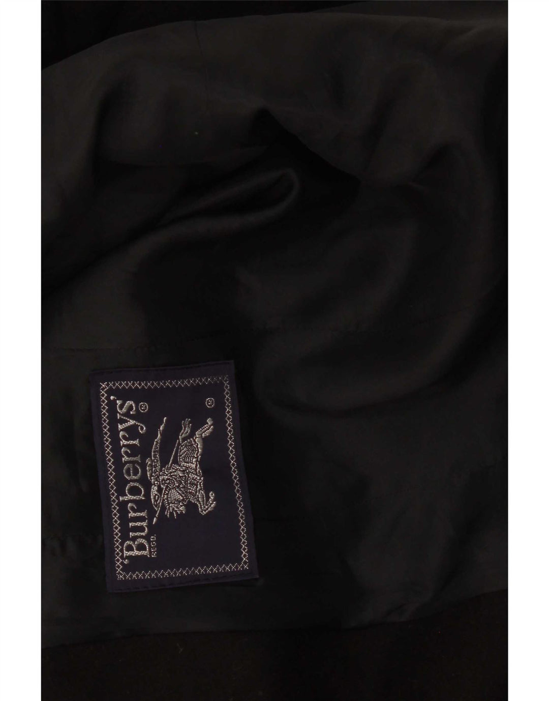 Burberrys Damen 3-Knopf-Blazerjacke UK 14 Mittelschwarz