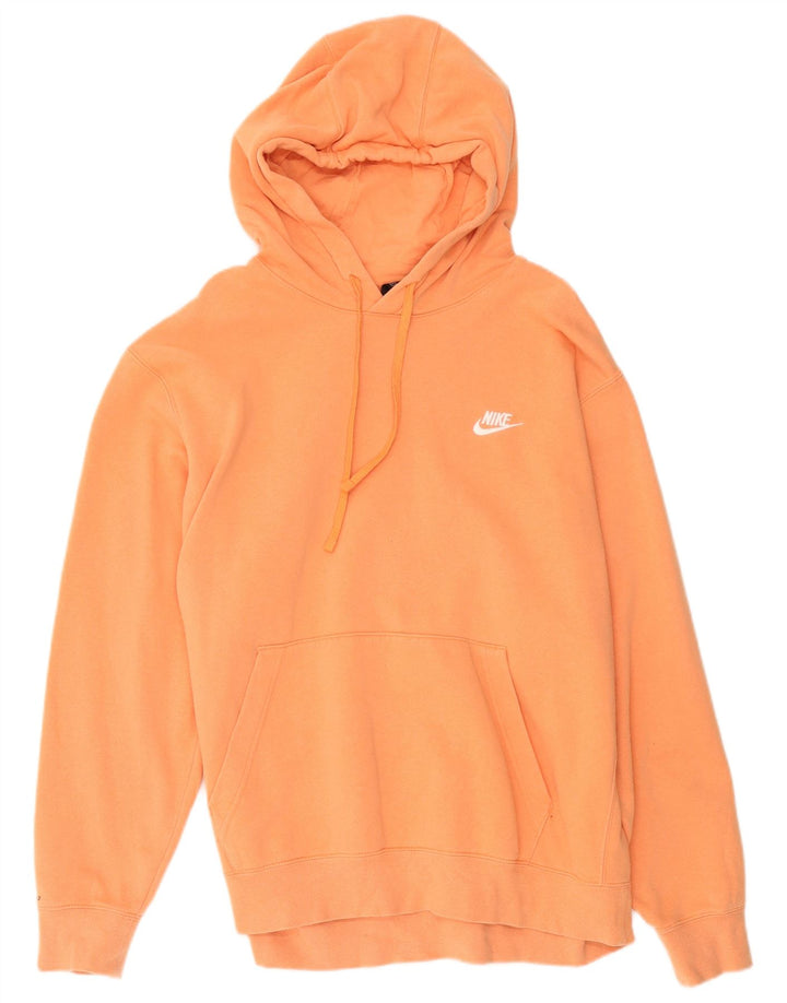 Nike Herren Hoodie Pullover XL Orange Baumwolle