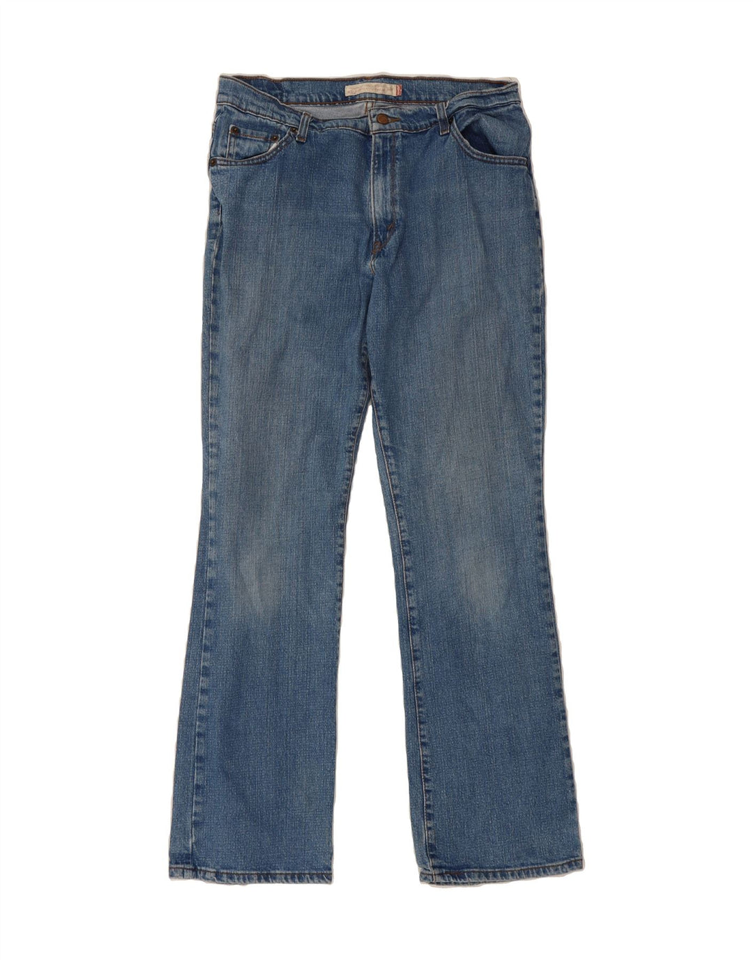 LEVI'S Womens Classic Relaxed Fit Bootcut Jeans US 12 Large W32 L30 Blue Vintage Levi's and Second-Hand Levi's from Messina Hembry 
