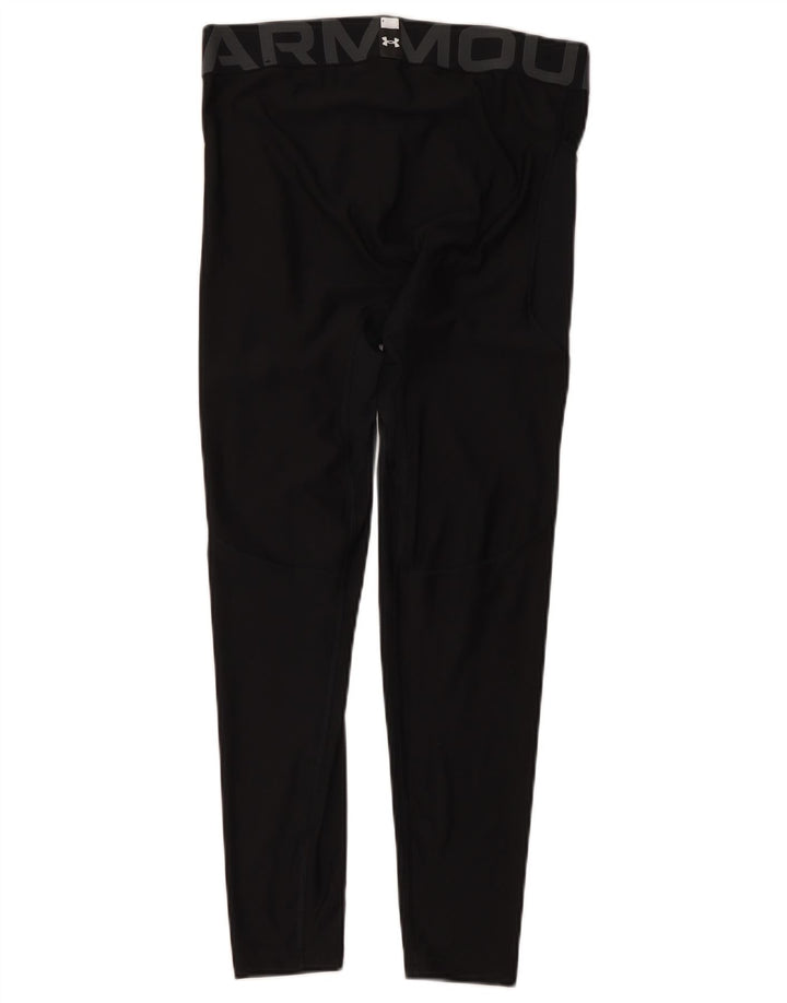 Under Armour Damen Kompressionsleggings UK 14 Large Schwarz
