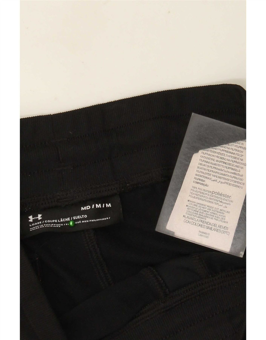 Under Armour Damen Trainingshose Jogger UK 12 Medium Schwarz