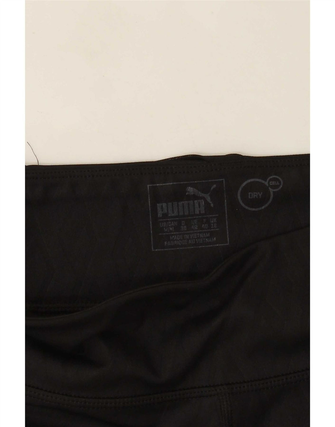 Puma Damen Leggings UK 12 Medium Schwarz