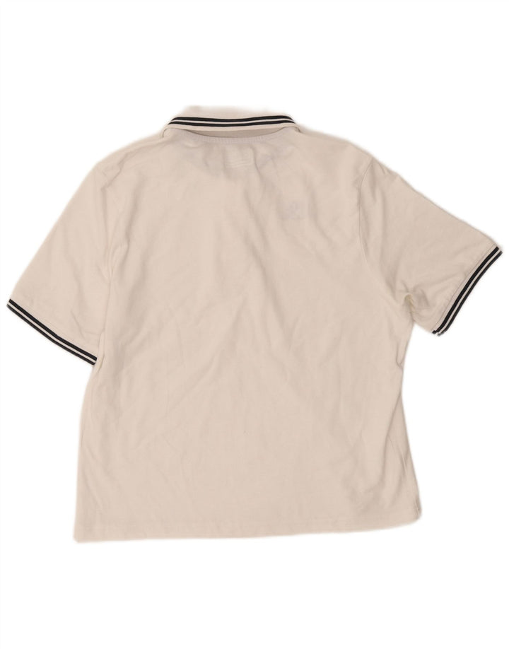 Kappa Herren Poloshirt Medium Weiß