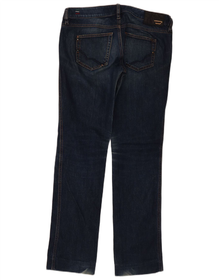 Diesel Damen Lhela Slim Jeans W30 L31 Blaue Baumwolle