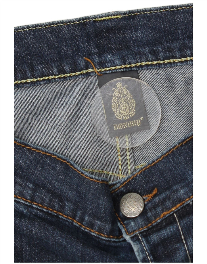 Dondup Herren Slim Jeans W36 L34 Blaue Baumwolle
