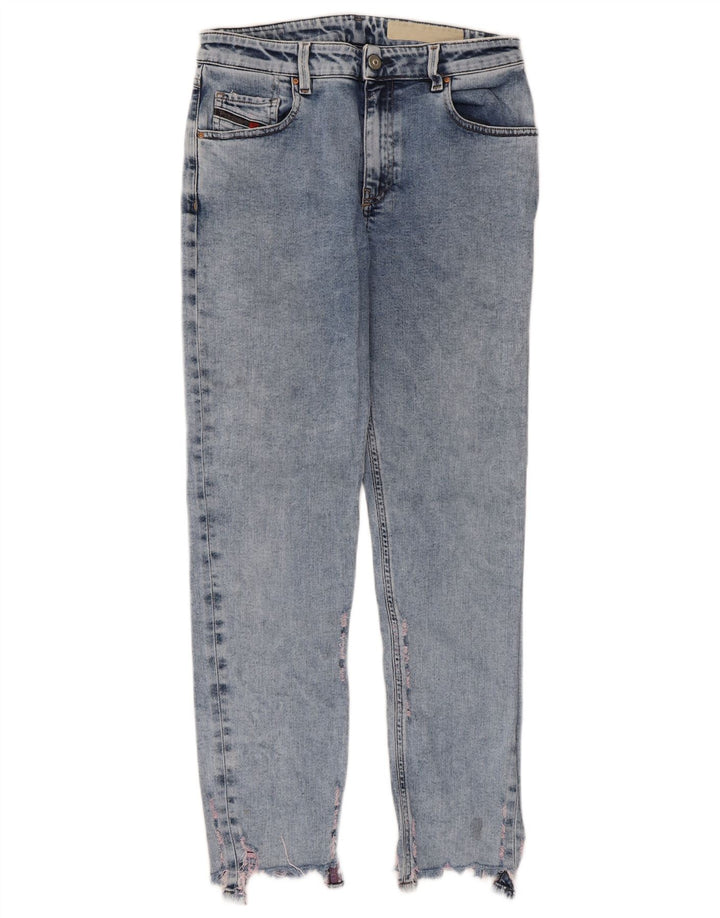 Diesel Damen Slim Jeans W28 L28 Blaue Baumwolle