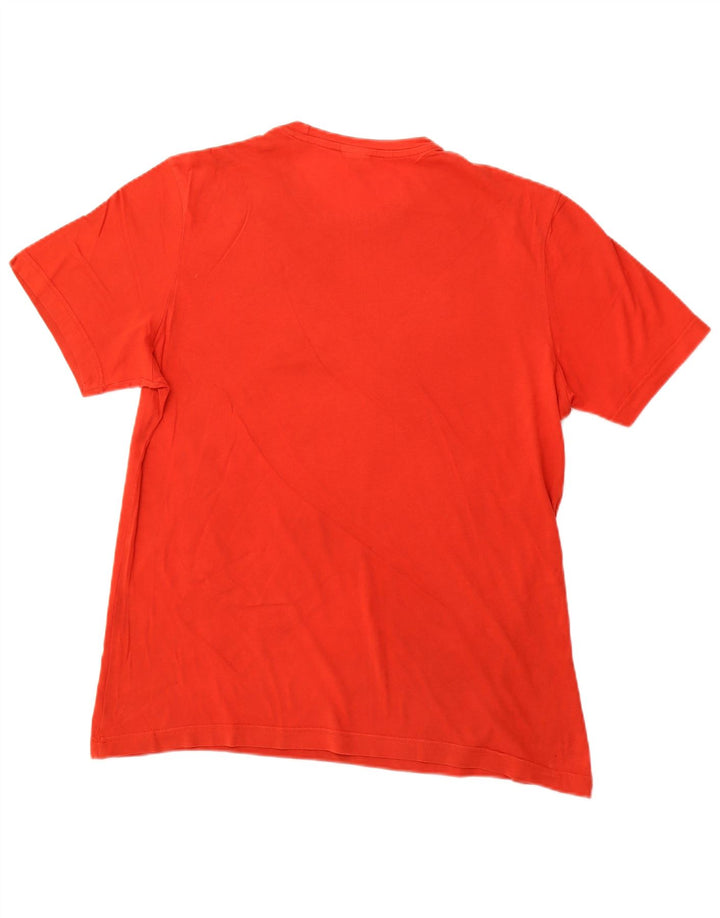 REEBOK Herren Grafik-T-Shirt-Oberteil Mittelorange