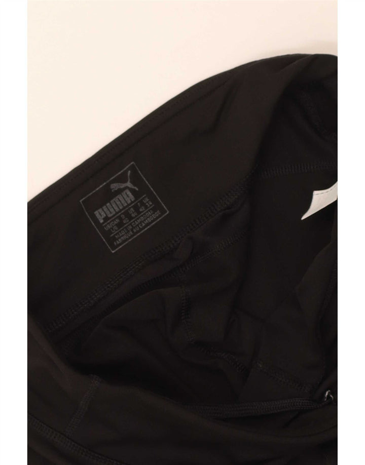 Puma Damen Capri-Leggings UK 14 Medium Schwarz