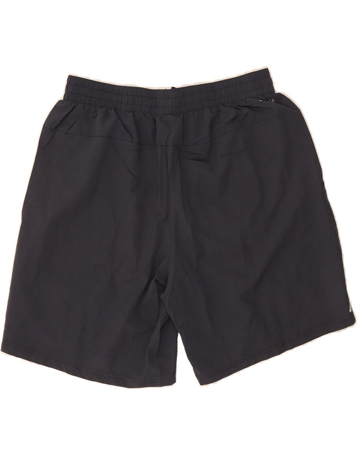 RUSSELL ATHLETIC Mens Sport Shorts Large  Navy Blue Polyester Vintage Russell Athletic and Second-Hand Russell Athletic from Messina Hembry 
