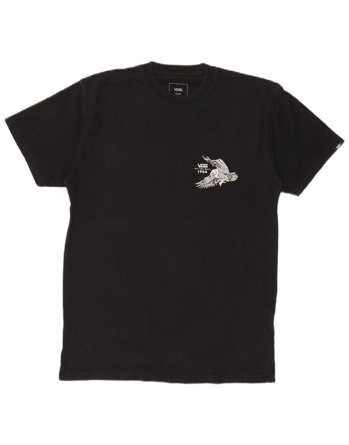 VANS Herren-T-Shirt mit klassischer Passform, mittelschwarz, Baumwolle