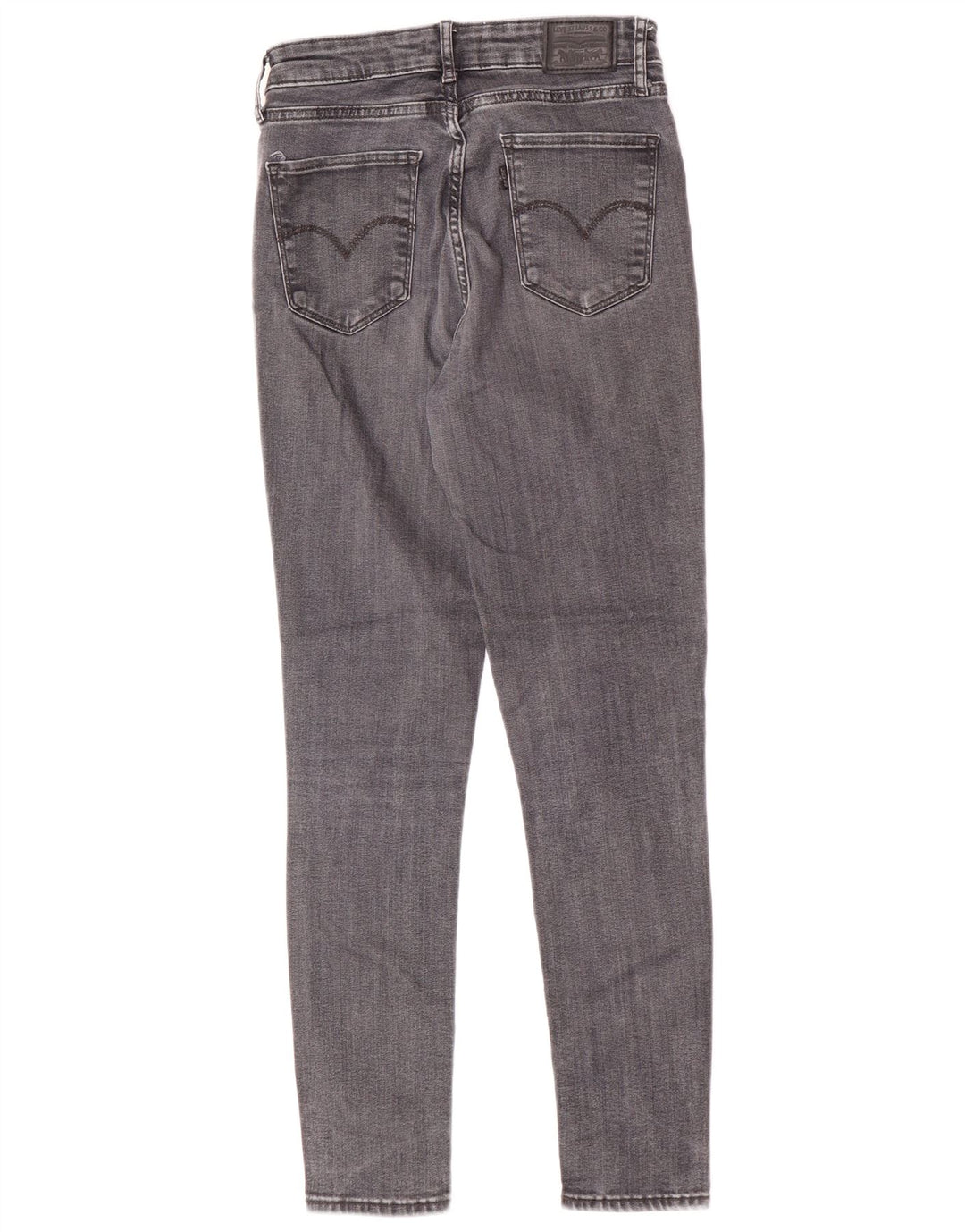 Levi's Damen 721 Skinny Jeans W28 L28 Grau Lyocell