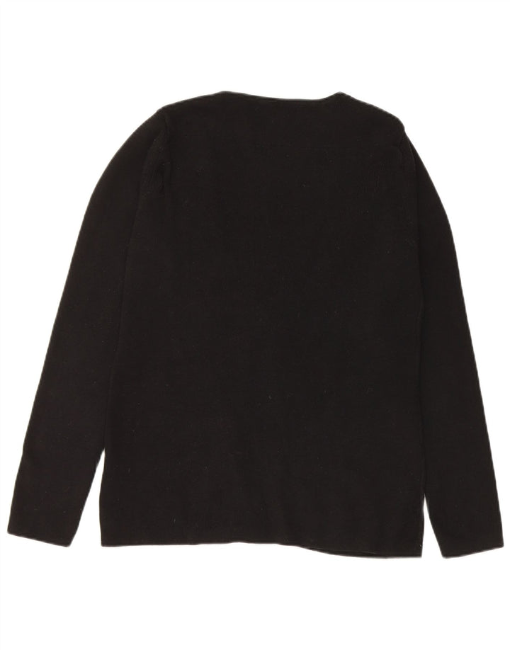 Hobbs Damen-Cardigan zum Binden vorne, Gr. 10, Größe S, Schwarz, Baumwolle