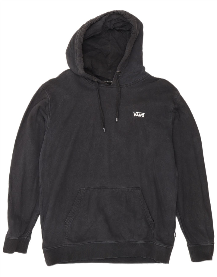 Vans Herren-Kapuzenpullover aus mittelschwarzer Baumwolle