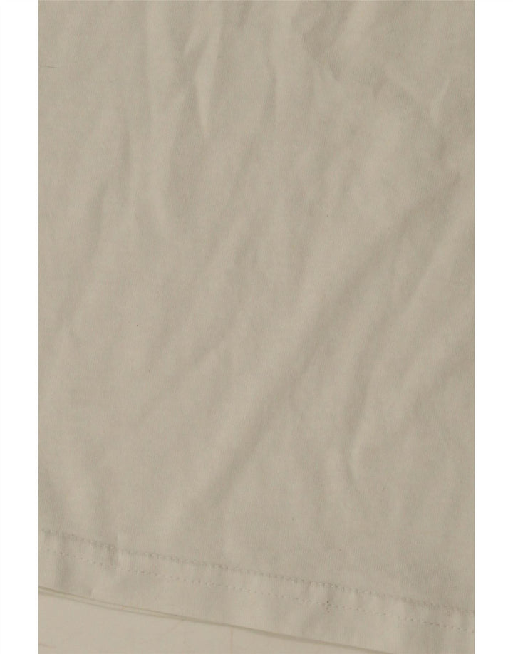 ELLESSE Herren-T-Shirt mit Grafik, mittelweiße Baumwolle