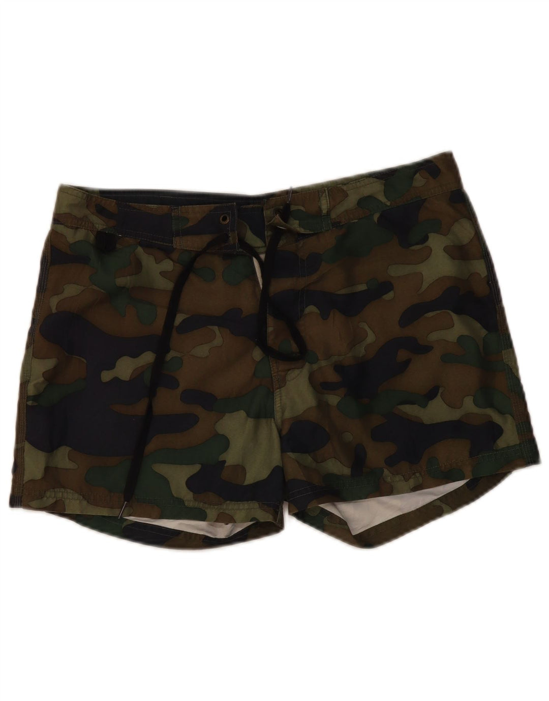 Sundek Herren Badeshorts Medium Khaki Camouflage Polyester