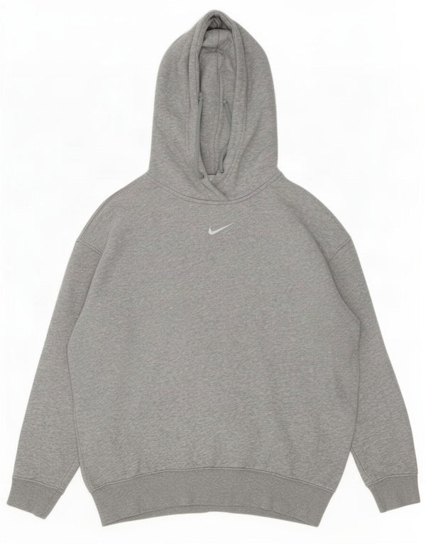 Nike Herren Loose Fit Hoodie Pullover XS Grau gefleckte Baumwolle