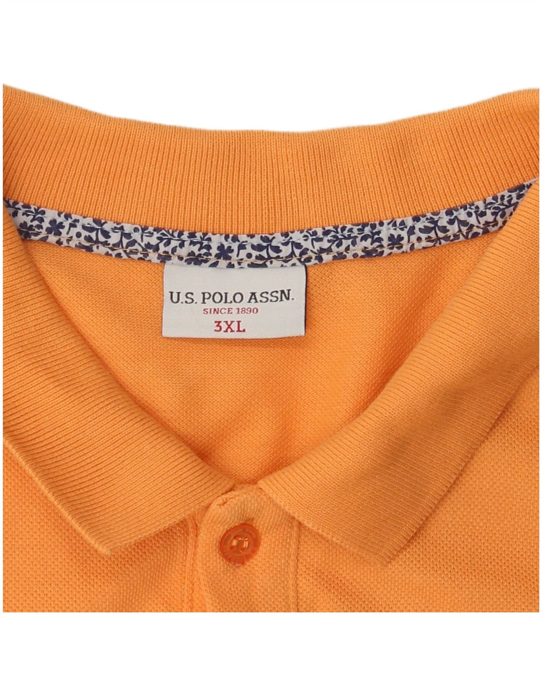 U.S. Polo Assn. Herrenhemd 3XL Orange