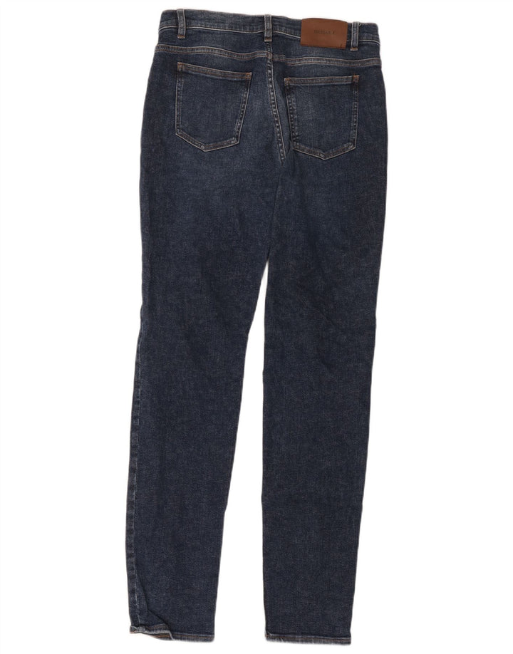 Trussardi Damen Slim Jeans IT 44 Medium W30 L32 Marineblau Baumwolle