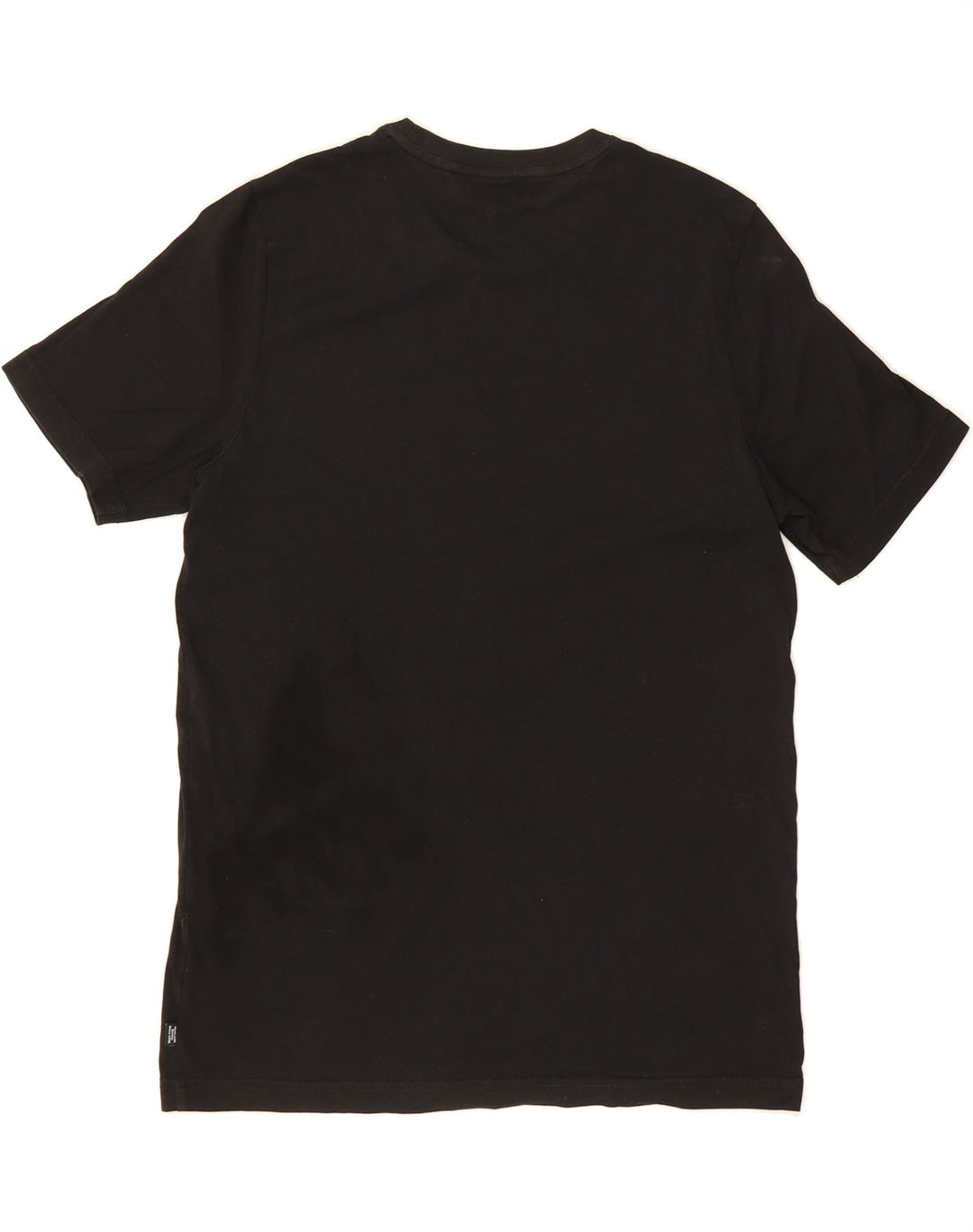 PUMA Mens Graphic T-Shirt Top Medium Black Vintage Puma and Second-Hand Puma from Messina Hembry 