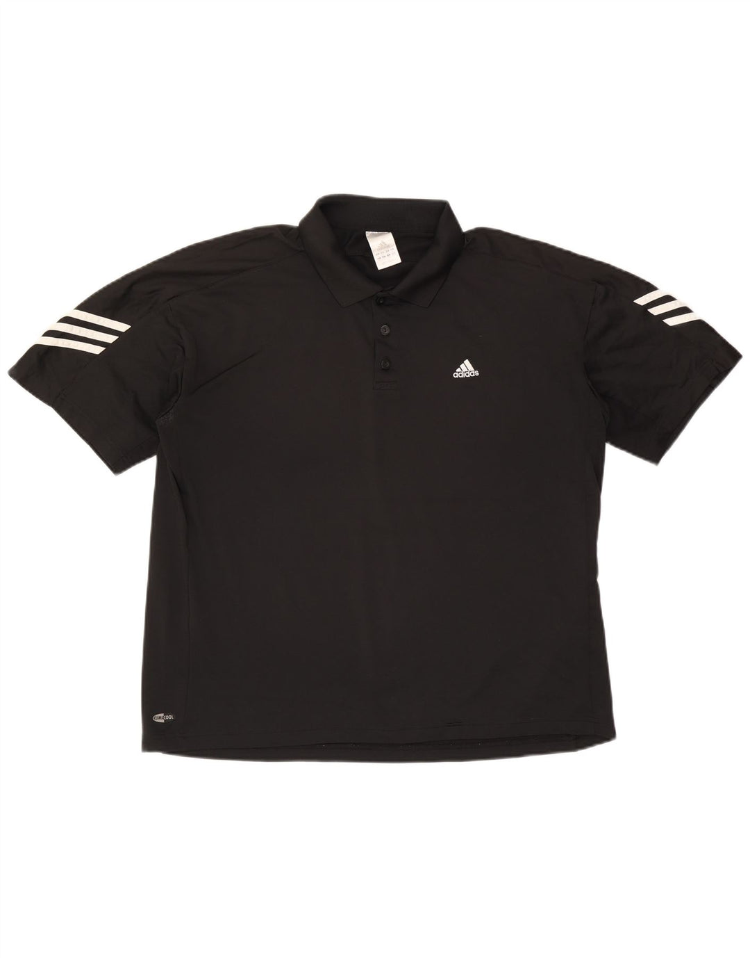 Adidas Herren Climacool Poloshirt XL Schwarz Polyester