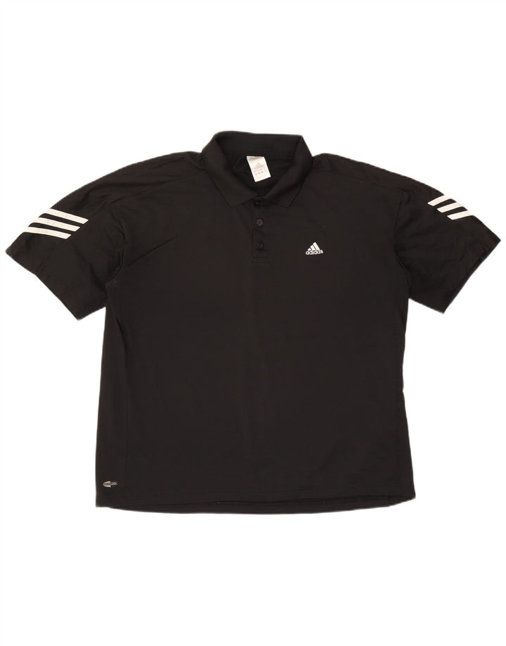 Adidas Herren Climacool Poloshirt XL Schwarz Polyester