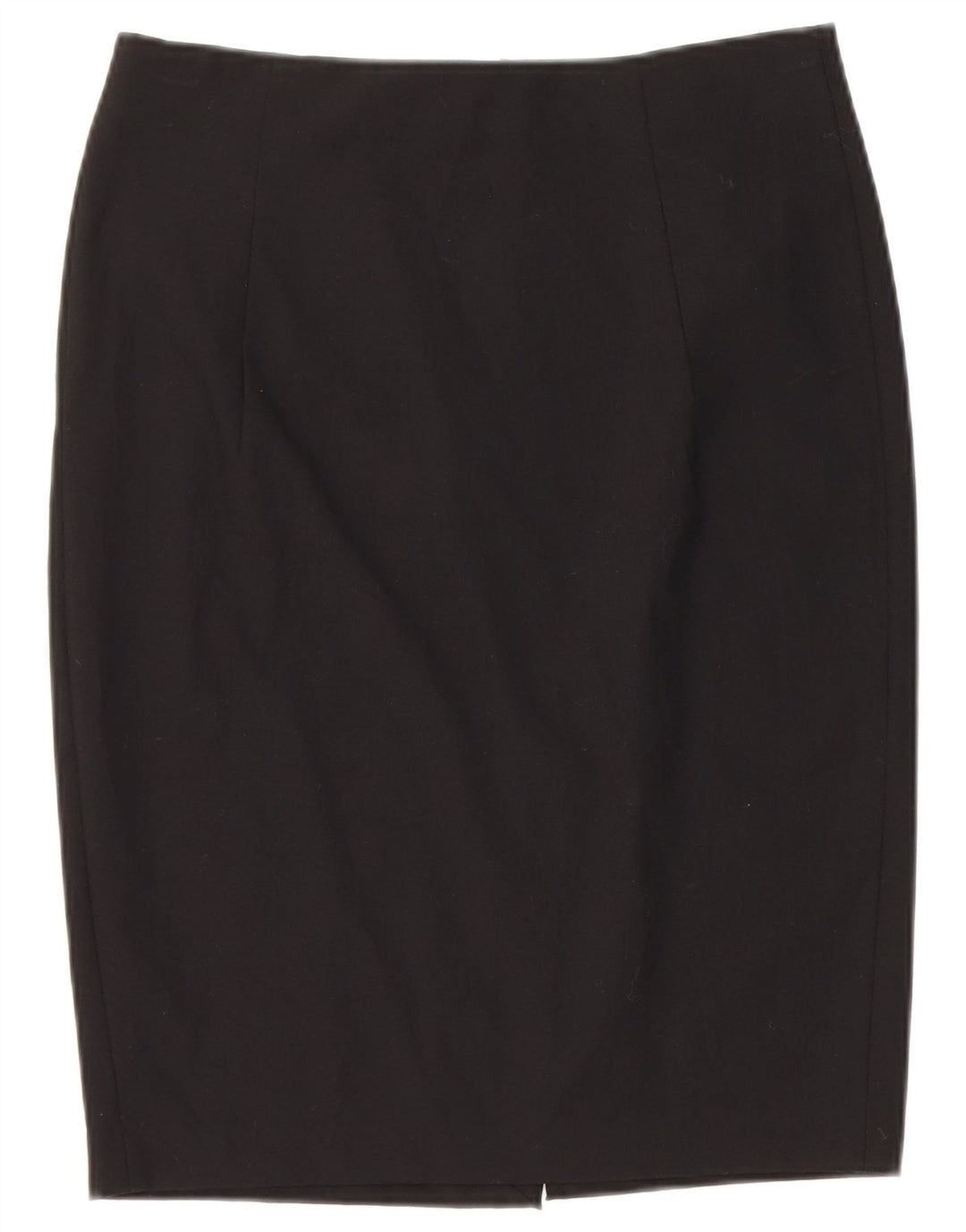 Zara Damen Bleistiftrock EU 38 Small W28 Schwarz Polyester