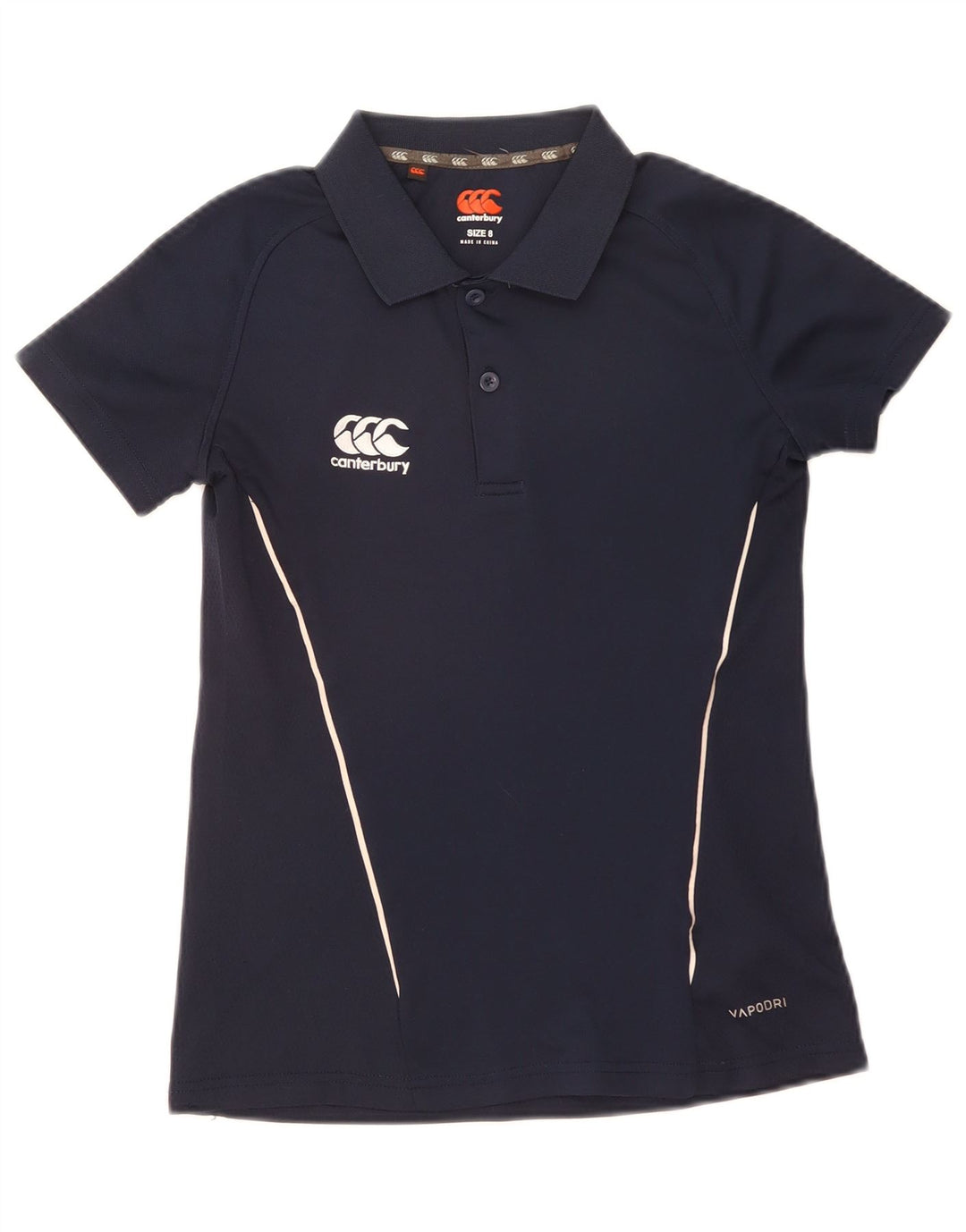Canterbury Damen Poloshirt UK 8 Small Marineblau Polyester