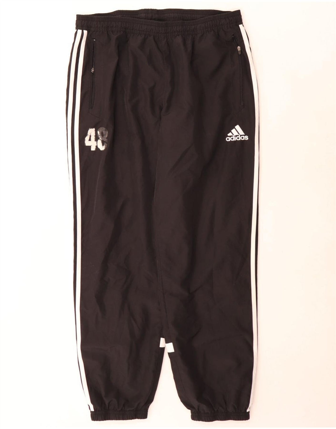 Adidas Herren-Trainingshose, Jogginghose, XL, Schwarz, Colourblock-Polyester