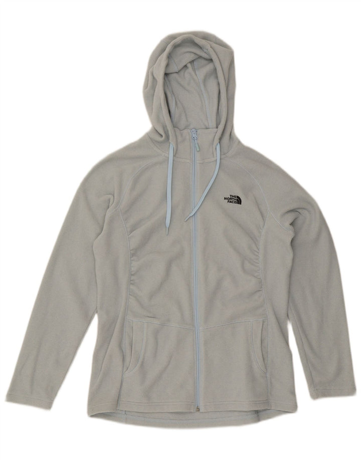 The North Face Damen Kapuzen-Fleecejacke UK 16 Large Blau Polyester