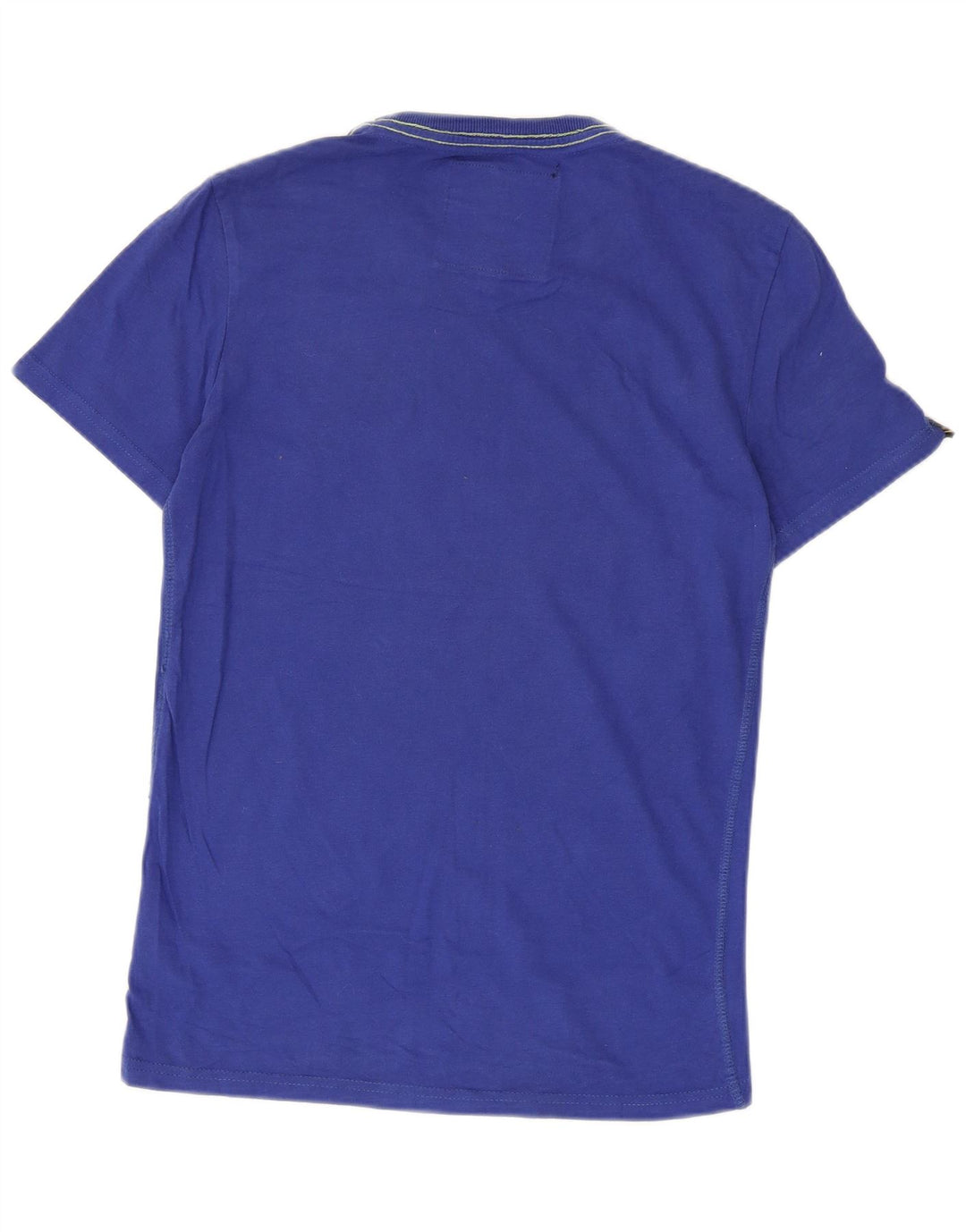 Superdry Herren Grafik-T-Shirt-Oberteil, Größe S, Blau, Baumwolle
