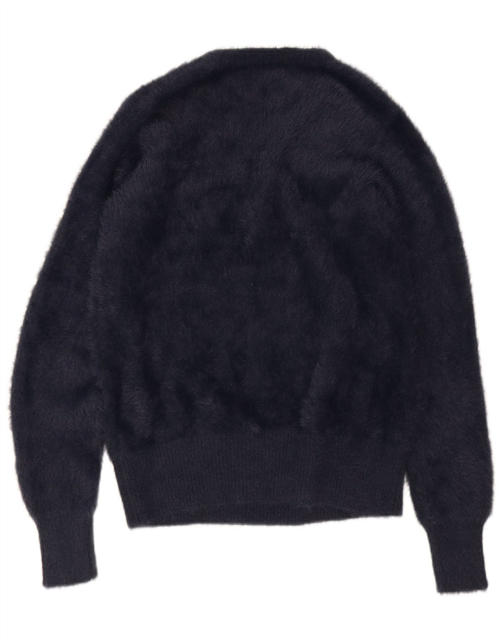 Marks & Spencer Damen-Pullover mit V-Ausschnitt, Gr. 14, mittleres Marineblau