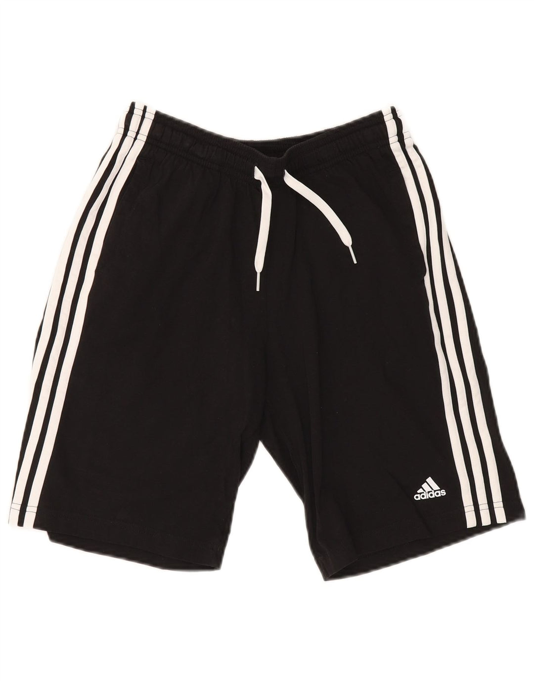 ADIDAS Sportshorts für Jungen, 13–14 Jahre, schwarze Baumwolle