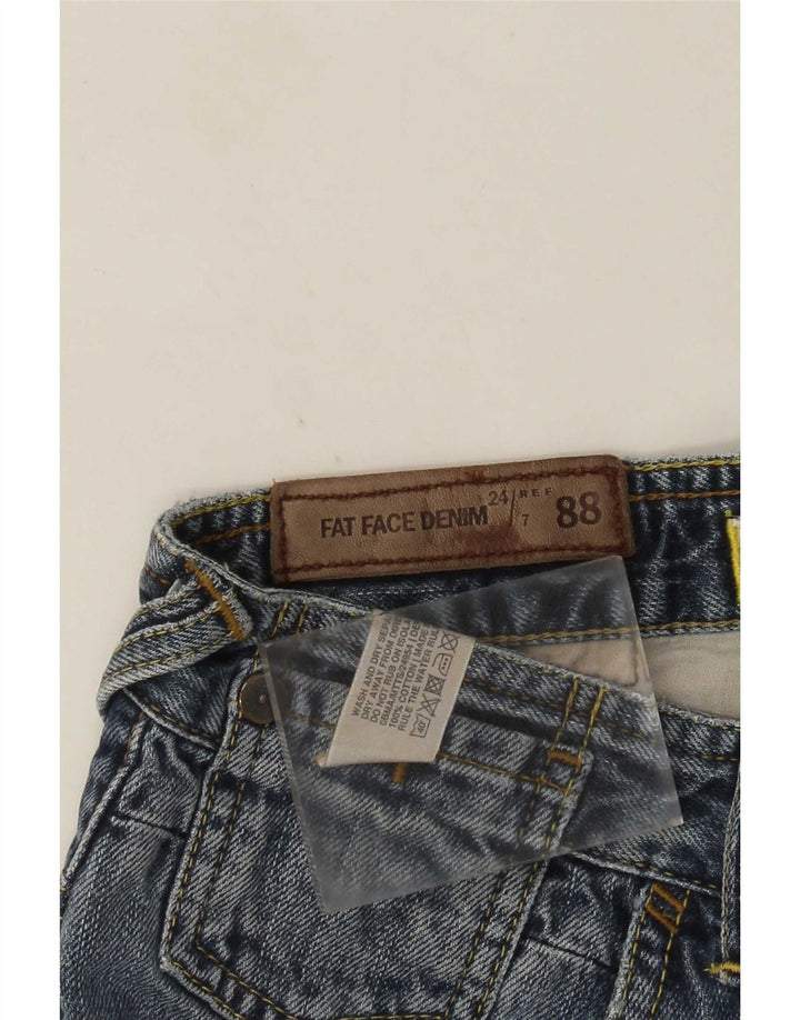 Fat Face Herren-Jeans mit weitem Bein, W30 L29, blaue Baumwolle