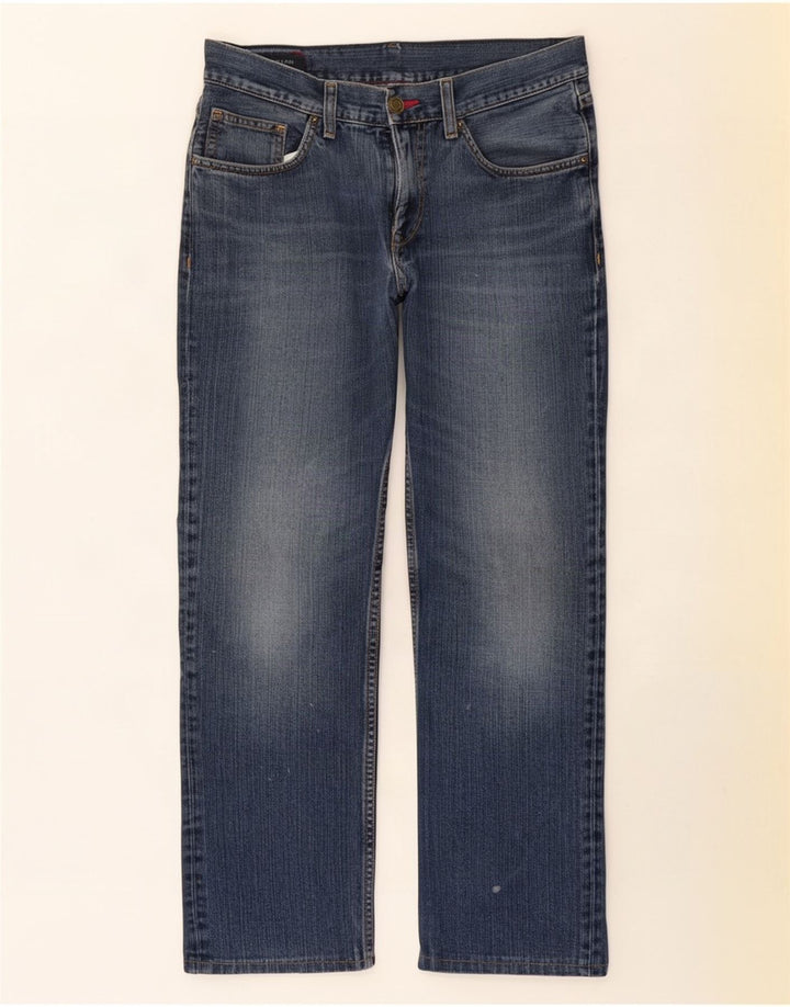 Tommy Hilfiger Herren-Crop-Jeans W32 L26 Blau