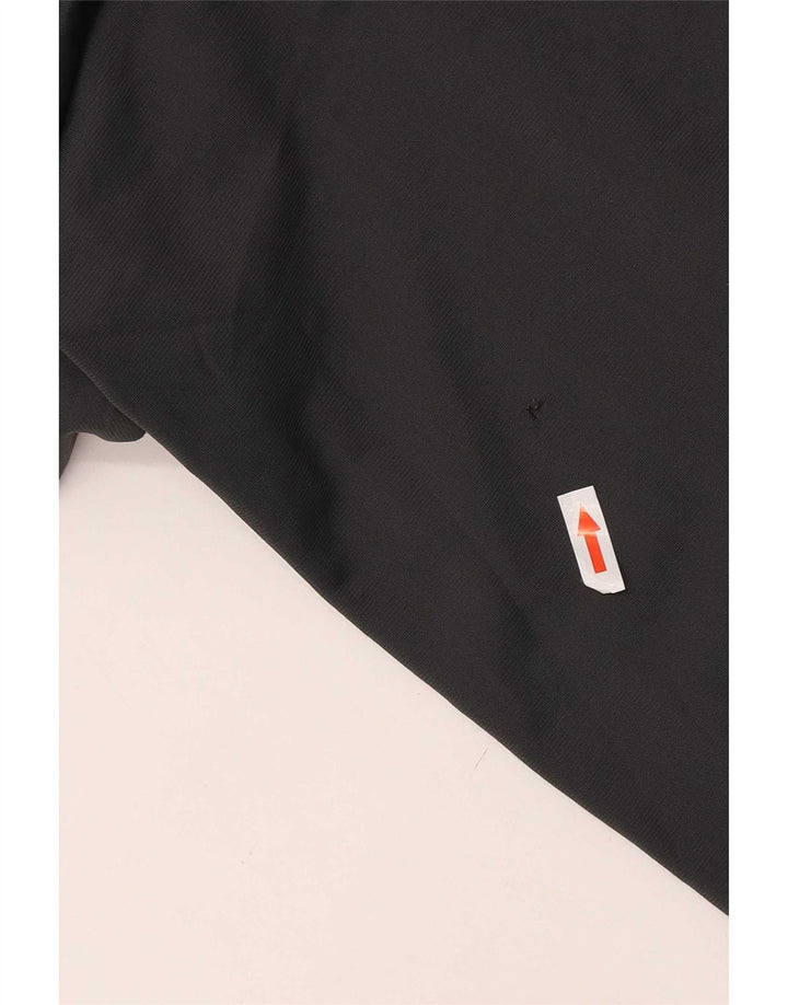 Nike Damen-Trainingshose UK 12/14 Mittelgraues Polyester