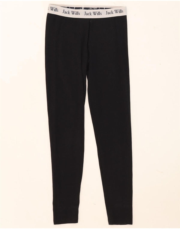 Jack Wills Damen-Leggings mit Grafik, UK 8, Größe S, Schwarz, Colourblock-Modal