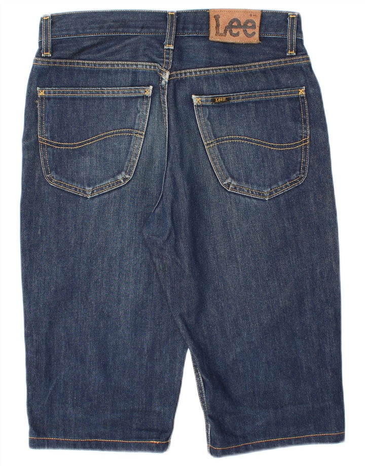 LEE Herren Detroit Denim Shorts W32 Mittelblaue Baumwolle