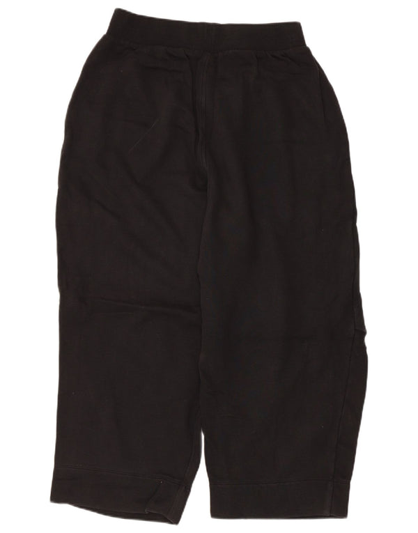 Cos Capri-Trainingshose für Damen, UK 10, Größe S, Schwarz, Baumwolle