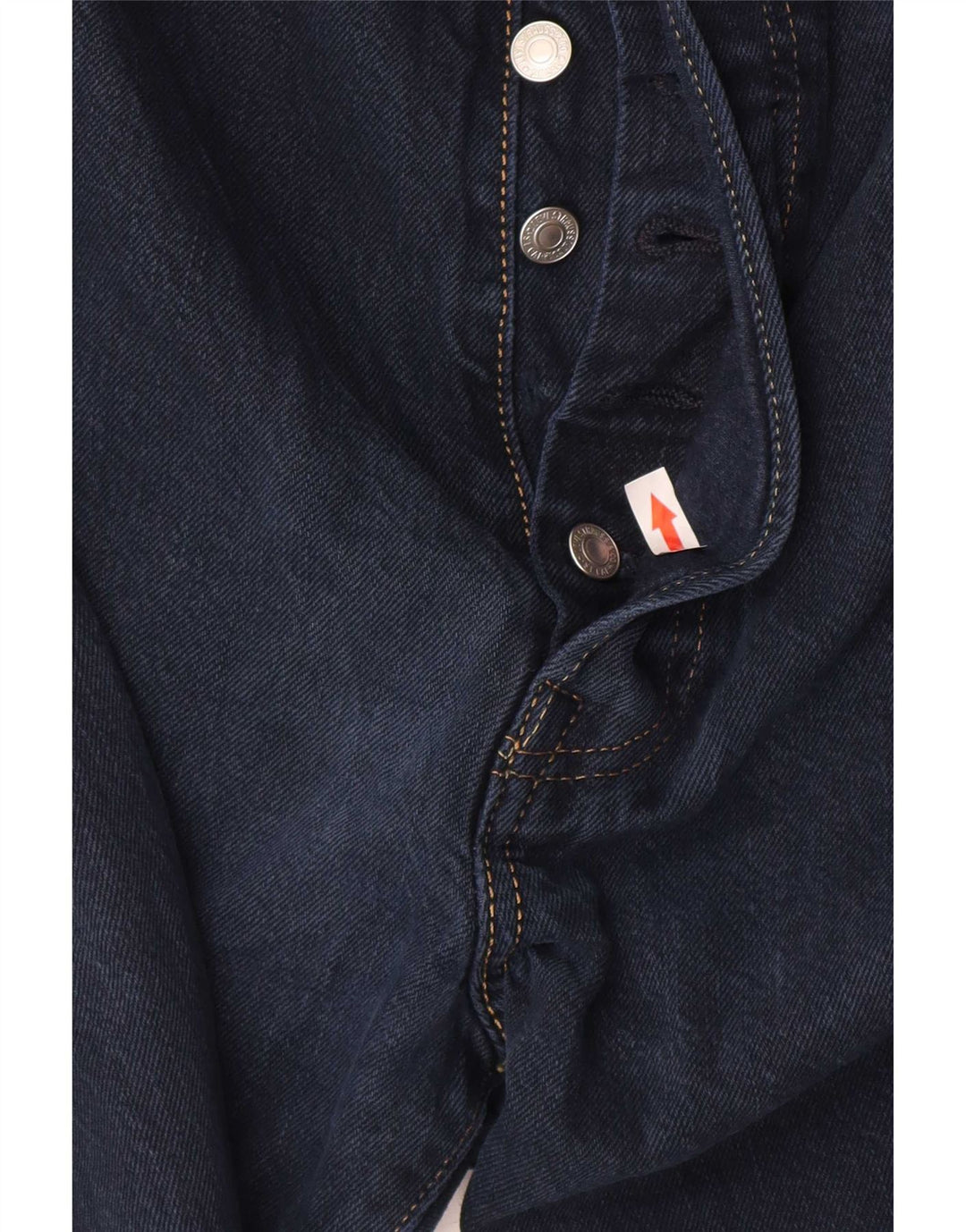 Levi's Herren 501 Straight Jeans W42 L32 Marineblau