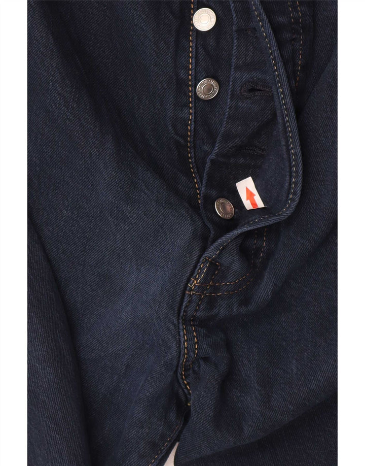 Levi's Herren 501 Straight Jeans W42 L32 Marineblau