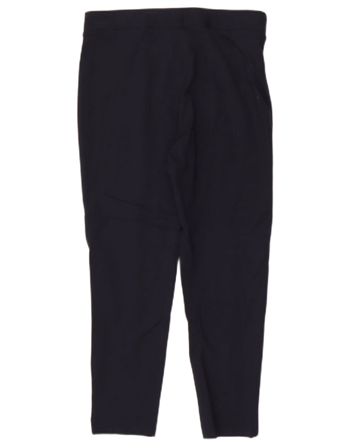 Marks & Spencer Damen Crop Leggings UK 12 Medium Marineblau Viskose