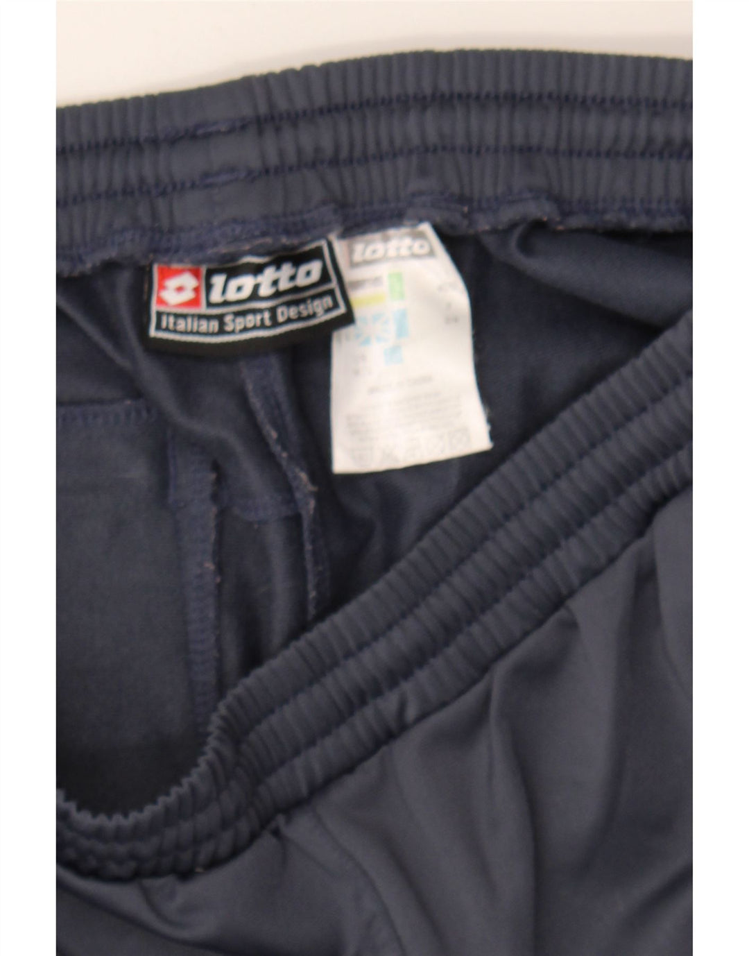 LOTTO Mens Tracksuit Trousers Medium  Navy Blue Polyester Vintage Lotto and Second-Hand Lotto from Messina Hembry 