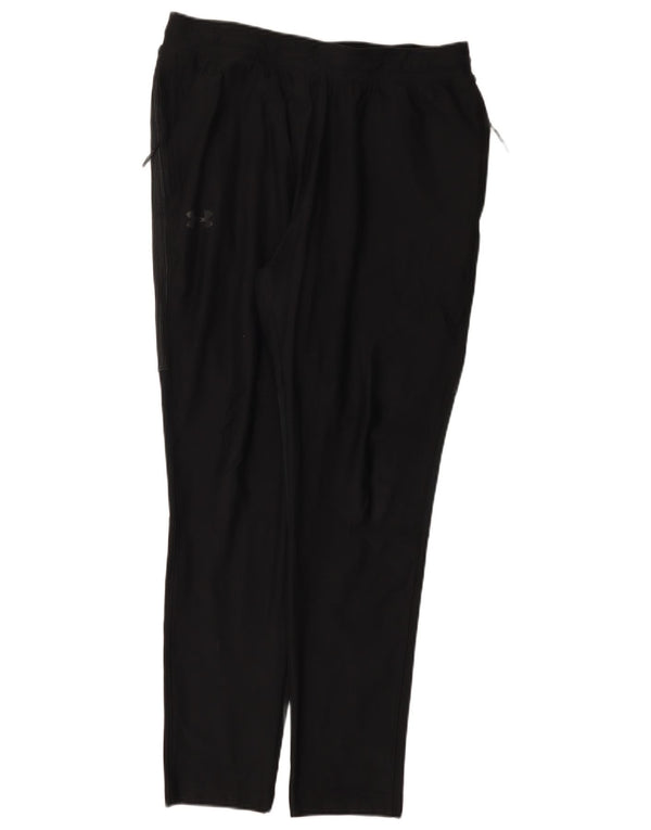Under Armour Damen-Trainingshose mit taillierter Passform, UK 14, Größe L, Schwarz, Polyester