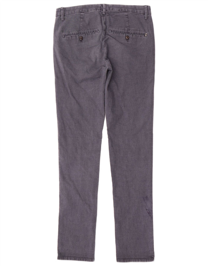Dondup Slim Chino-Hose für Herren, W30, L32, Blau, Baumwolle
