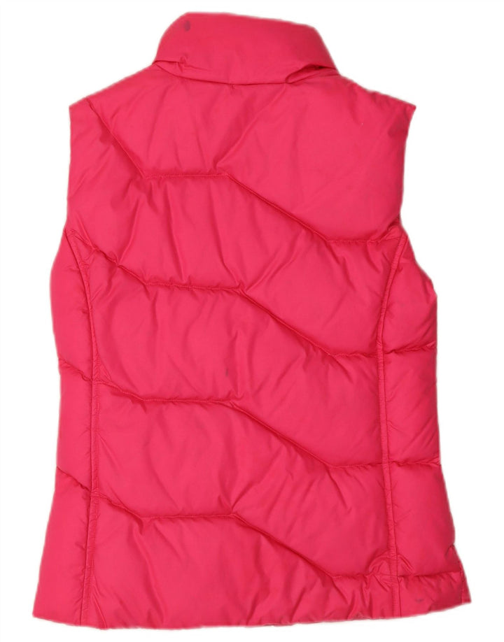 Puma Damen Wattierte Weste UK 10 Small Pink Nylon